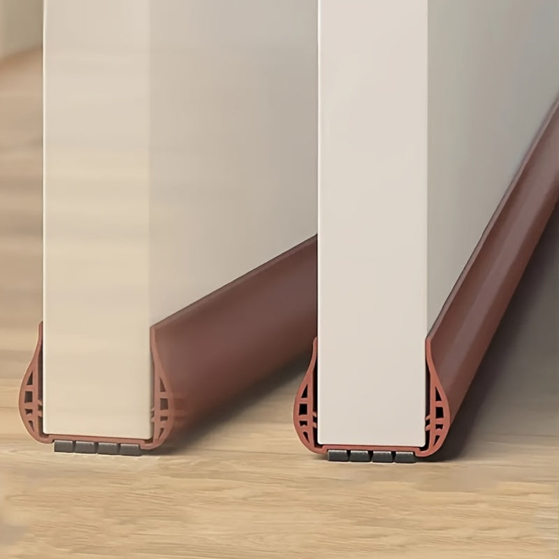Draftbar | Adjustable Door Draft Stopper with Foam Core - Tool-Free Insulation for Doors