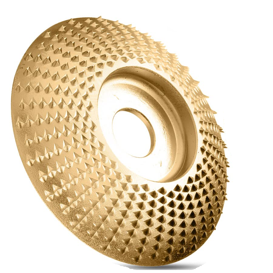 Carvexa | Tungsten Carbide Wood Carving Discs with 3 Shapes | Angle Grinder Kit for Wood