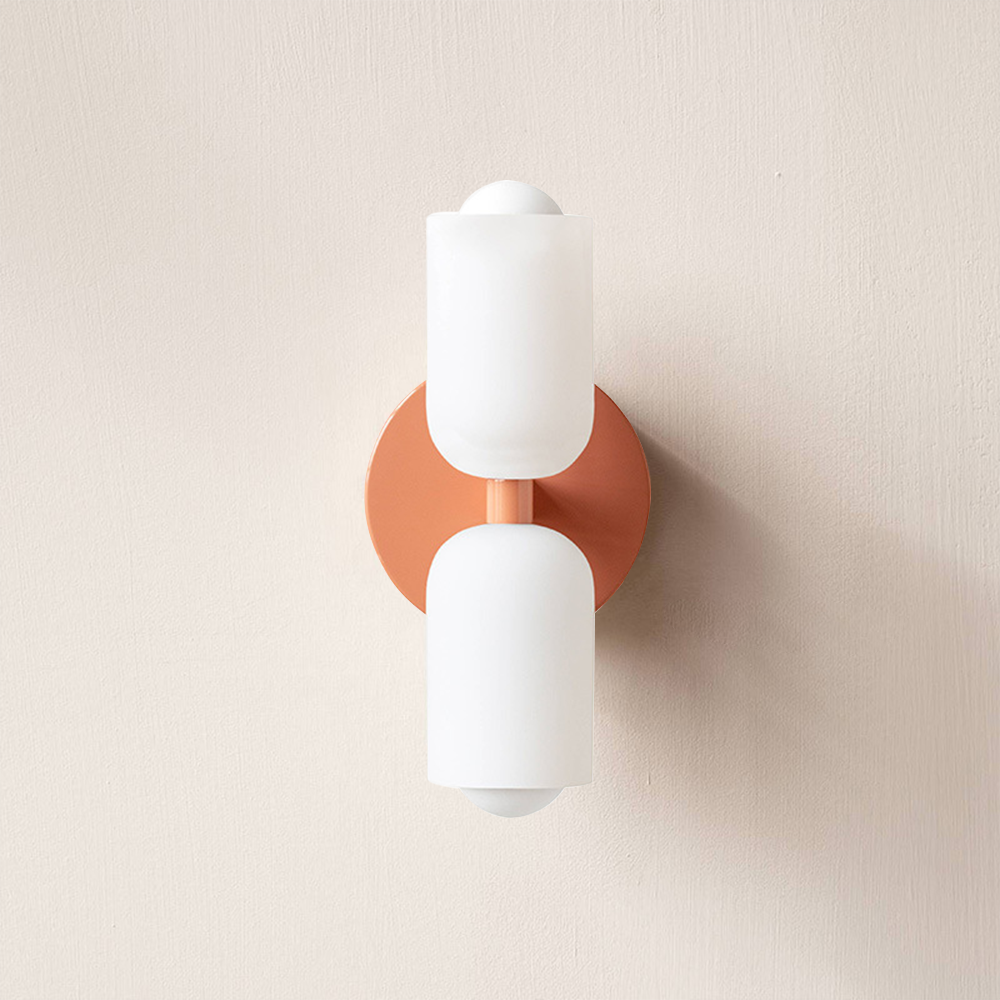 Up Down Wall Light Modern LED Wall Sconce with Acrylic Shades