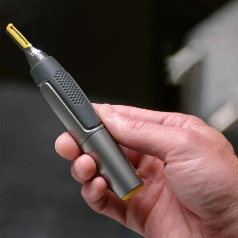 Cordless Precision Trimmer with LED Light | Nose, Ear, Eyebrow and Beard Grooming Tool