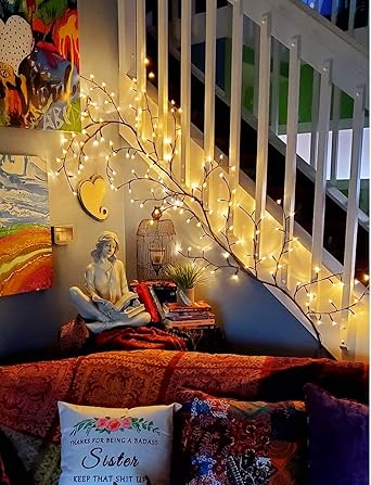 Willow Vine LED Decorative Branch Light Indoor Wall Decor Lamp