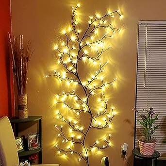 Willow Vine LED Decorative Branch Light Indoor Wall Decor Lamp