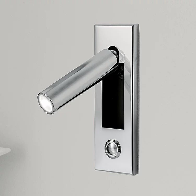 Nocturnis | Recessed LED Bedside Sconce with Adjustable Head | Reading Light for Bedroom