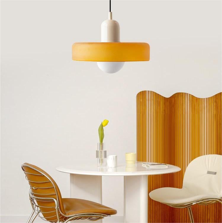 Two Tone Coastal Pendant Light LED Ceiling Hanging Lamp