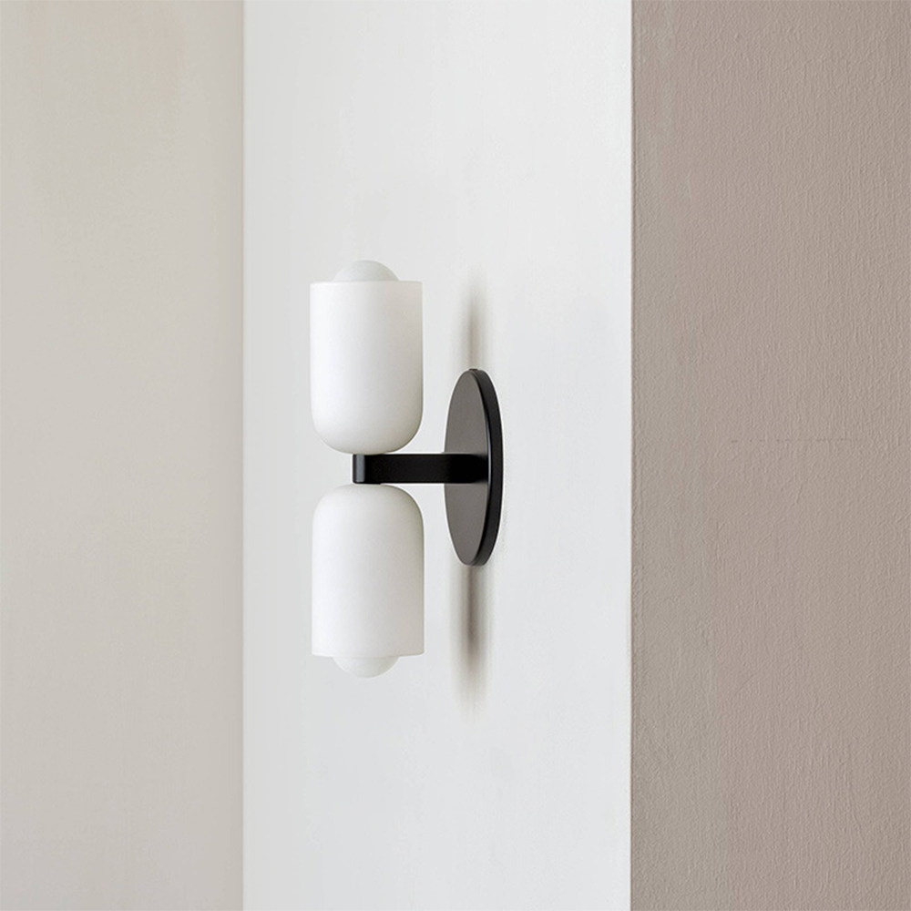 Up Down Wall Light Modern LED Wall Sconce with Acrylic Shades