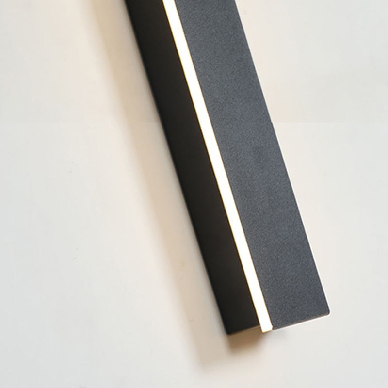 Linear LED Outdoor Wall Light Minimalist Exterior Wall Lamp