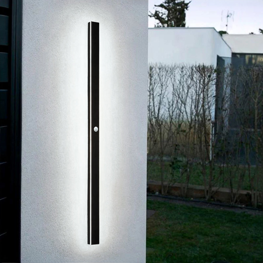 Linear LED Outdoor Wall Light Minimalist Exterior Wall Lamp