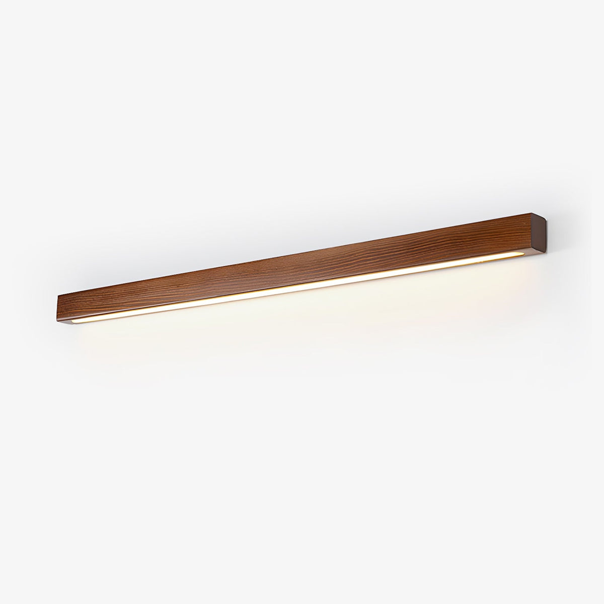 Woodline | Linear Pine Wood Wall Light with Dual Mount Design | LED Sconce for Entryways