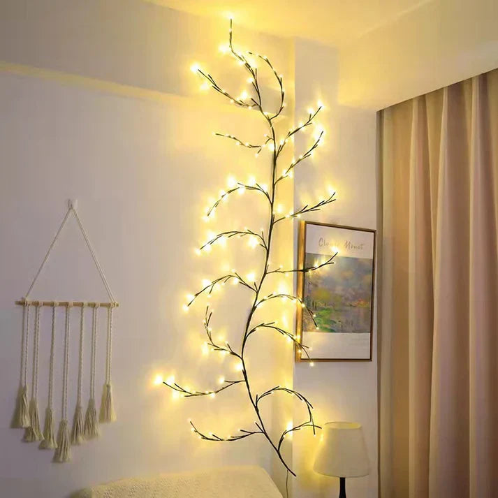 Willow Vine LED Decorative Branch Light Indoor Wall Decor Lamp