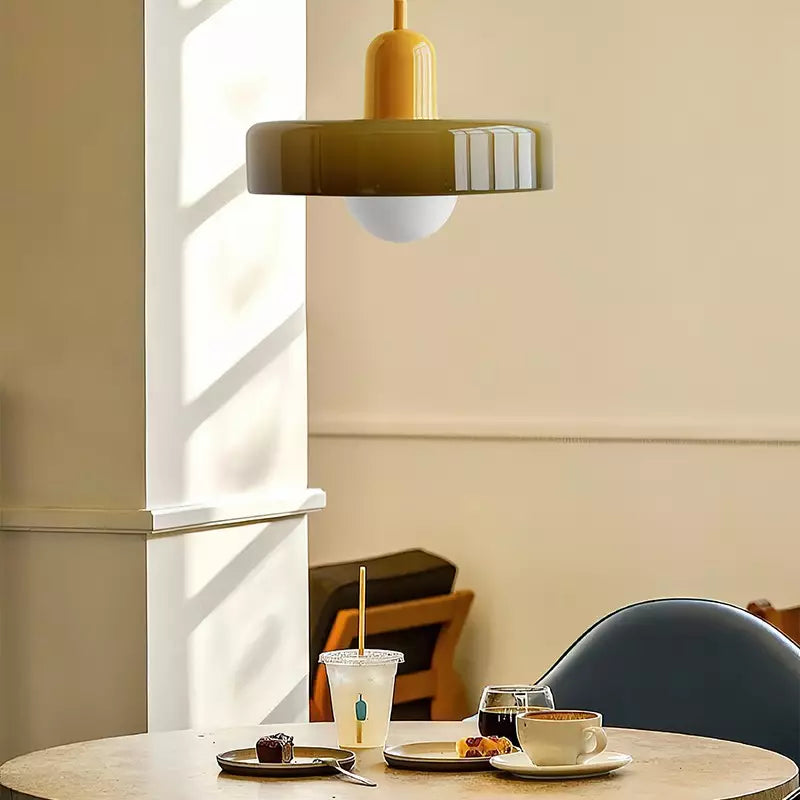 Two Tone Coastal Pendant Light LED Ceiling Hanging Lamp