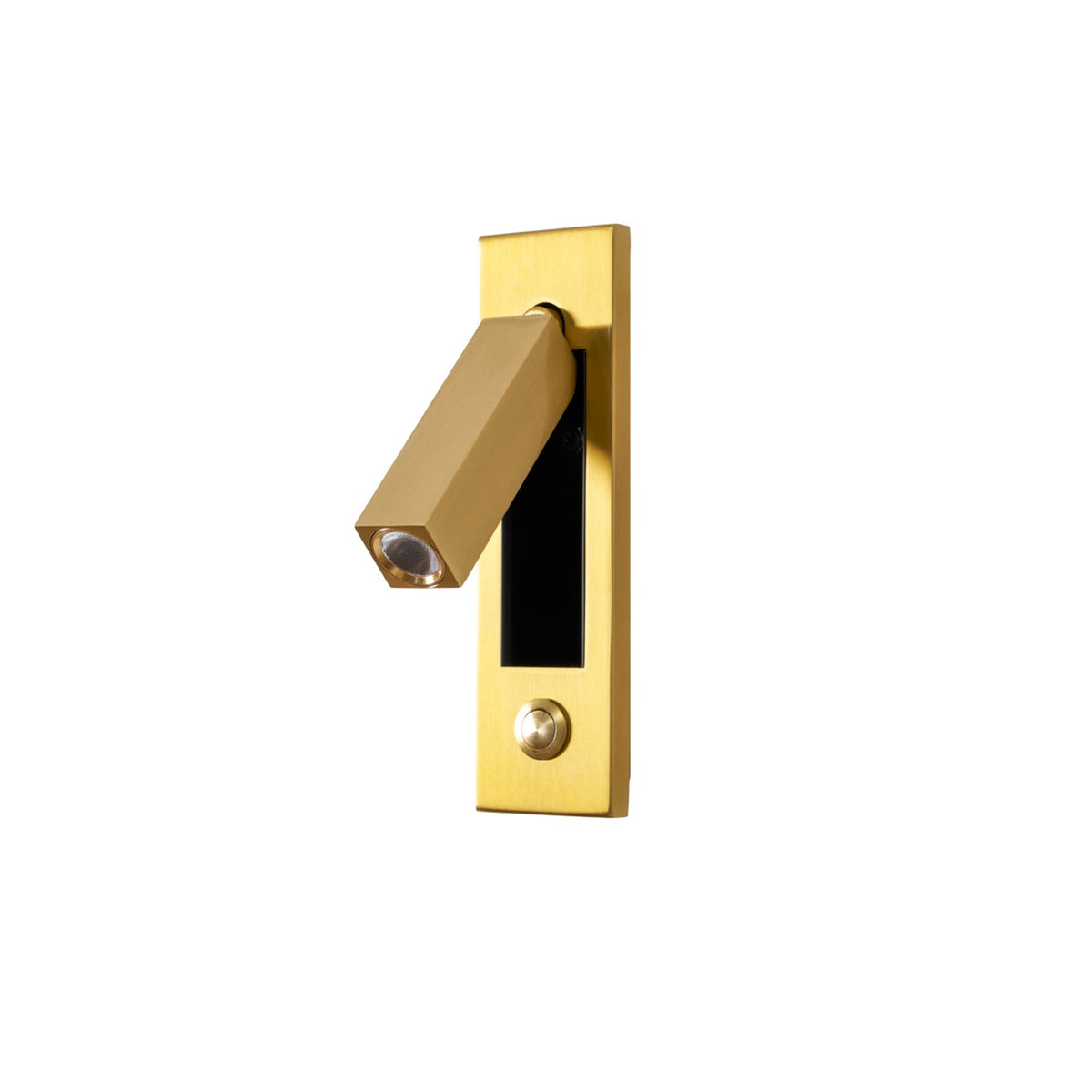 Nocturnis | Recessed LED Bedside Sconce with Adjustable Head | Reading Light for Bedroom