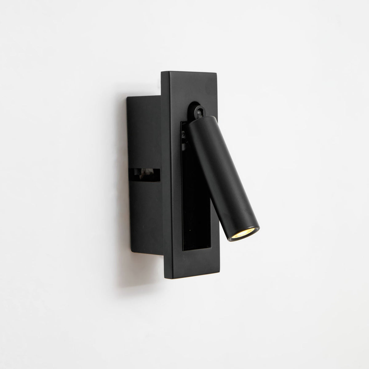 Nocturnis | Recessed LED Bedside Sconce with Adjustable Head | Reading Light for Bedroom