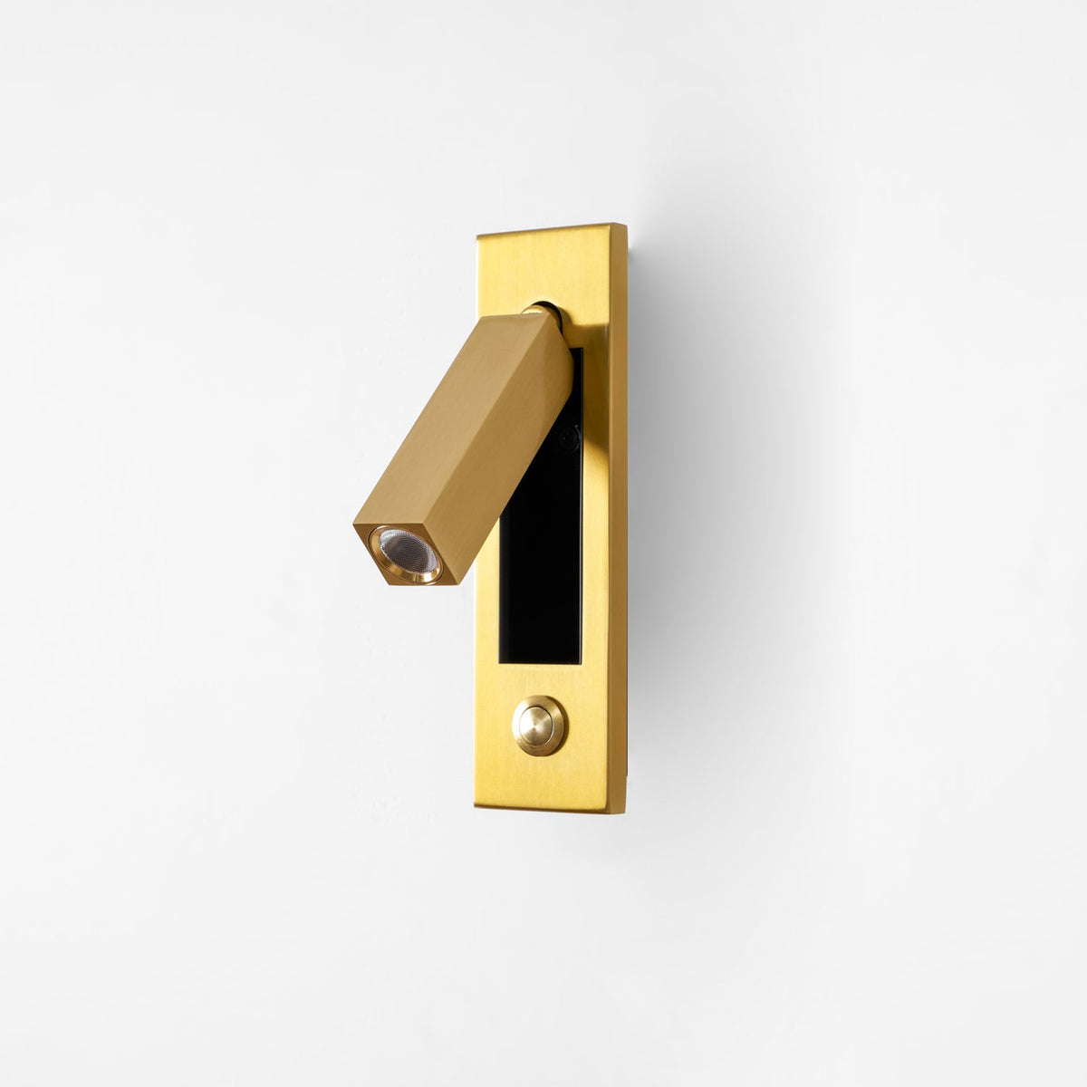 Nocturnis | Recessed LED Bedside Sconce with Adjustable Head | Reading Light for Bedroom