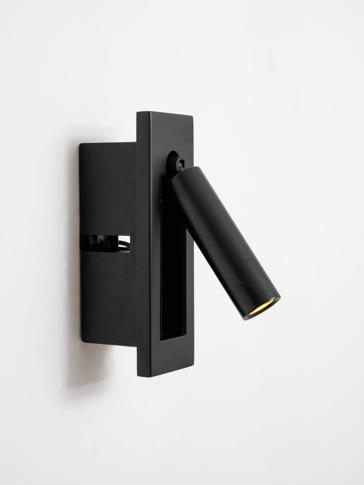 Nocturnis | Recessed LED Bedside Sconce with Adjustable Head | Reading Light for Bedroom