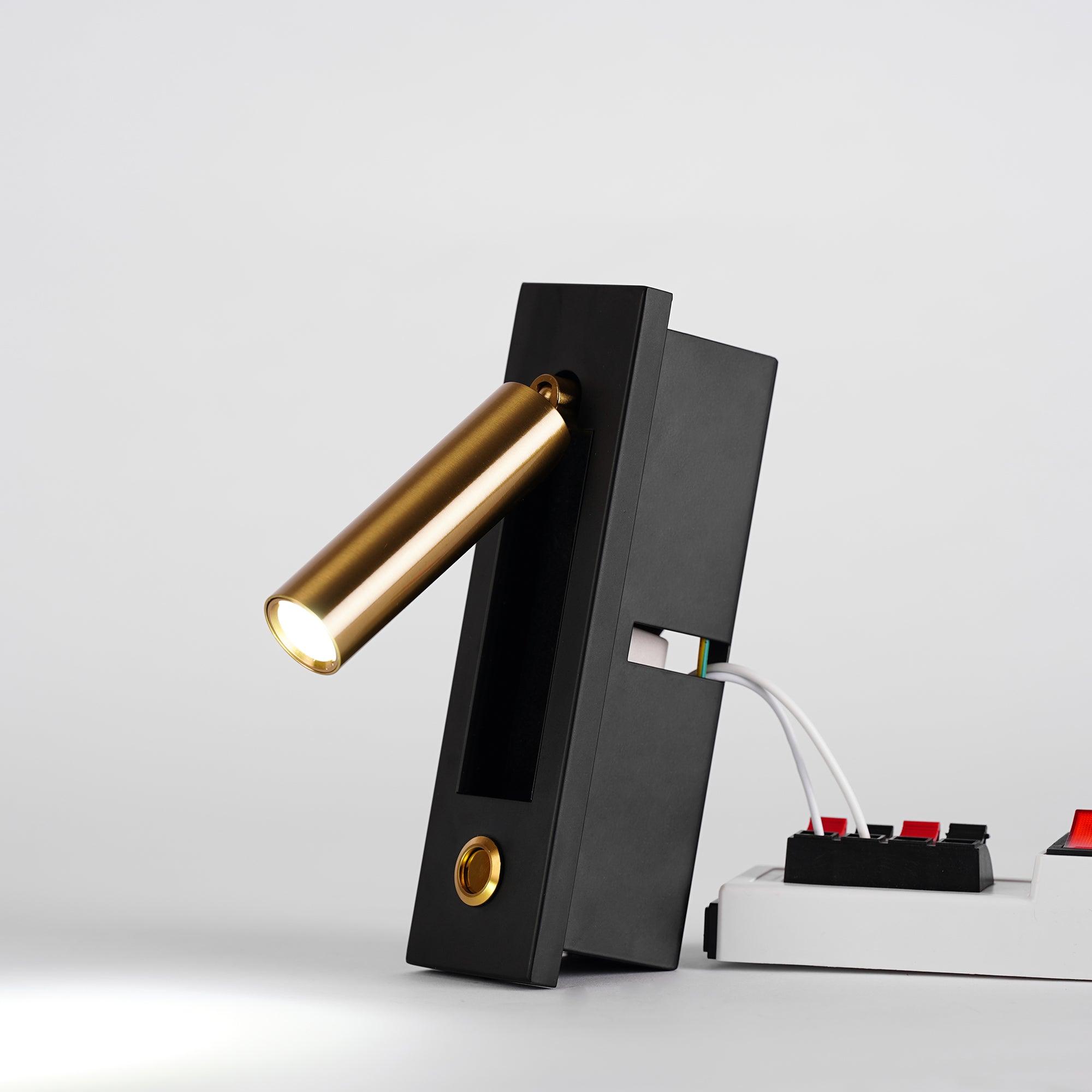 Embedded LED Wall Sconce Bedside Reading Light Modern Wall Lamp