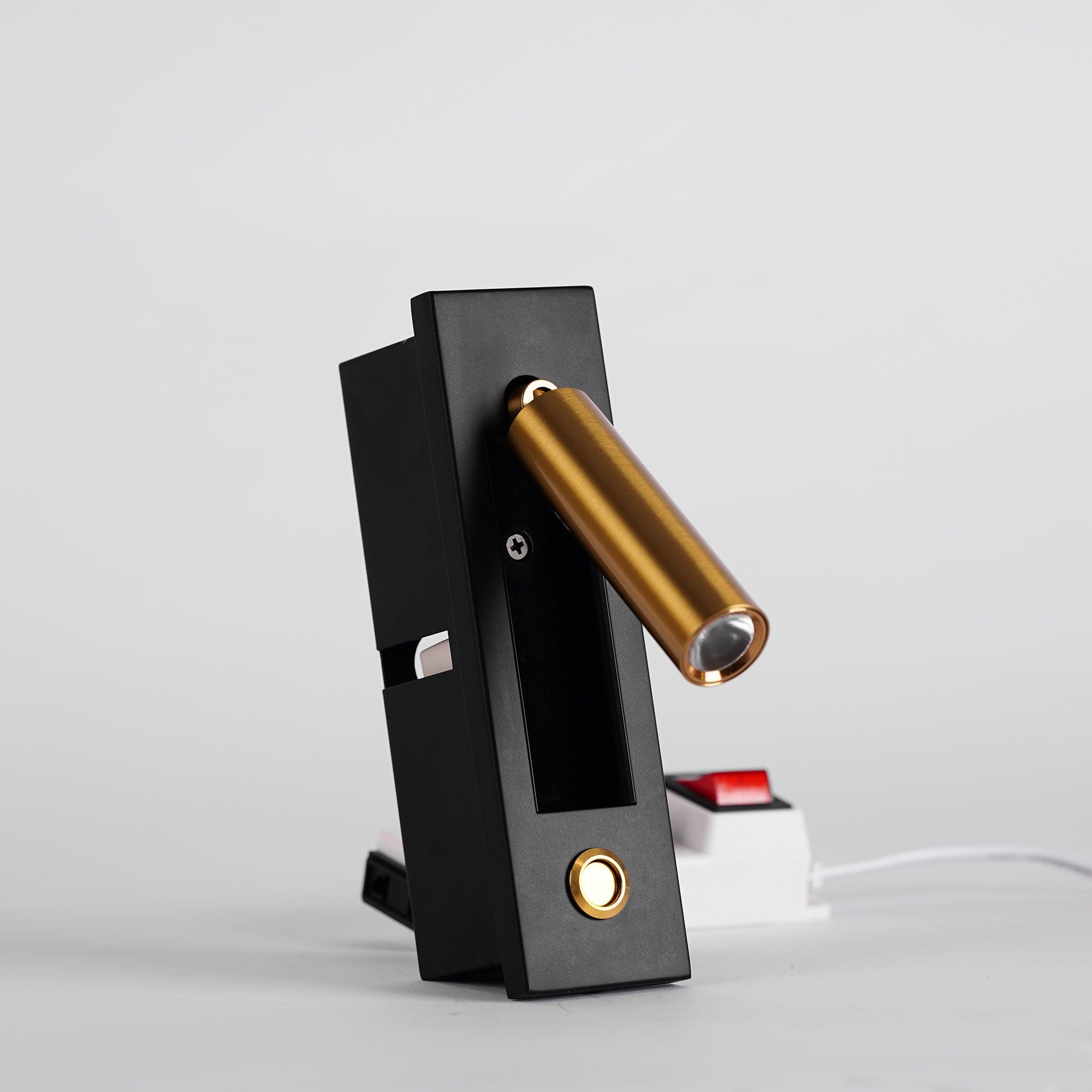 Embedded LED Wall Sconce Bedside Reading Light Modern Wall Lamp