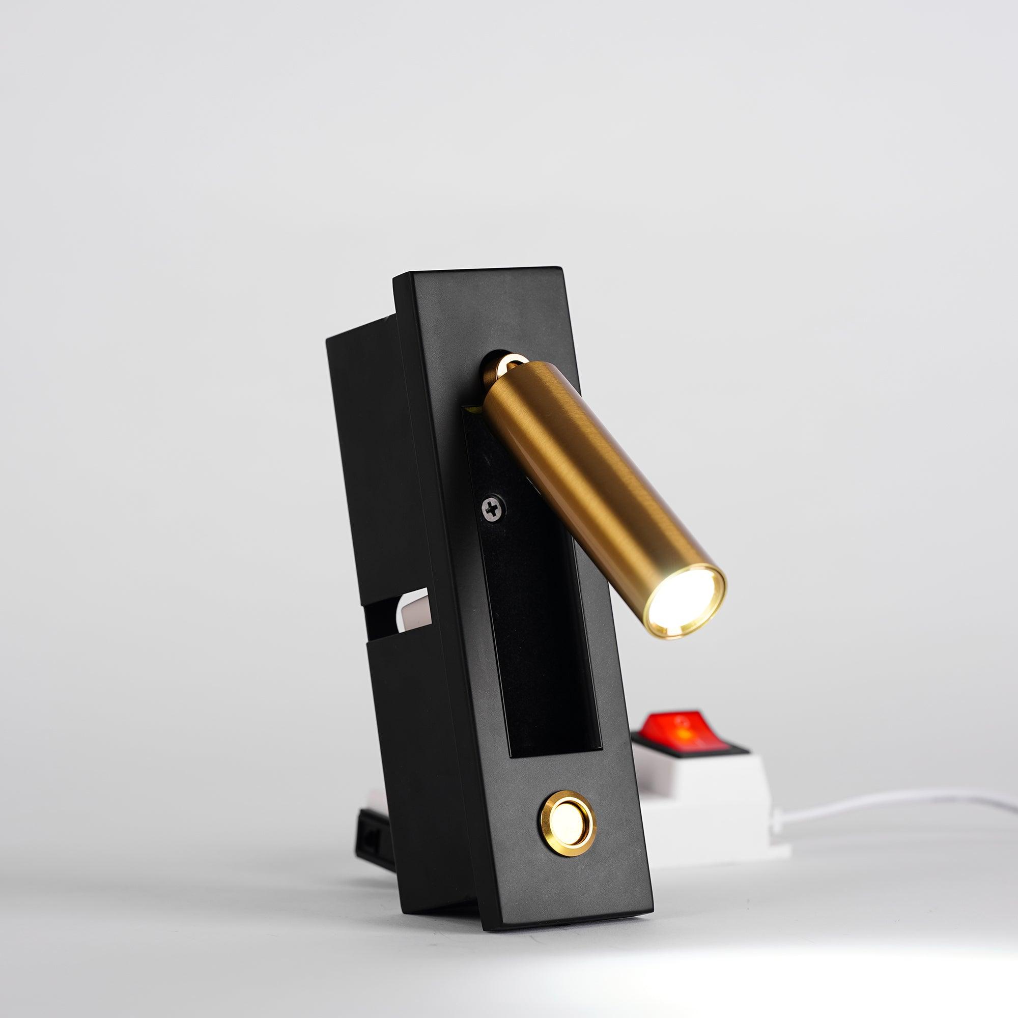 Embedded LED Wall Sconce Bedside Reading Light Modern Wall Lamp