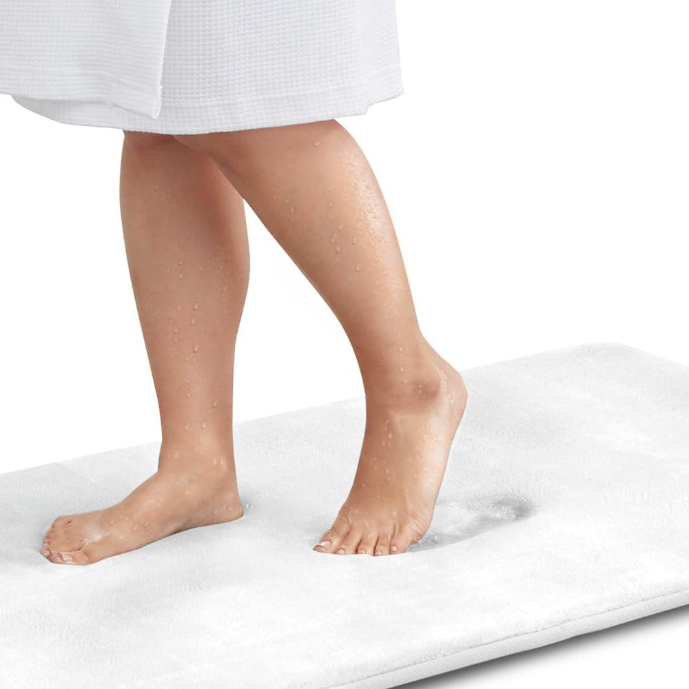 Memory Foam Non Slip Bath Mat Soft Bathroom Floor Rug Washable