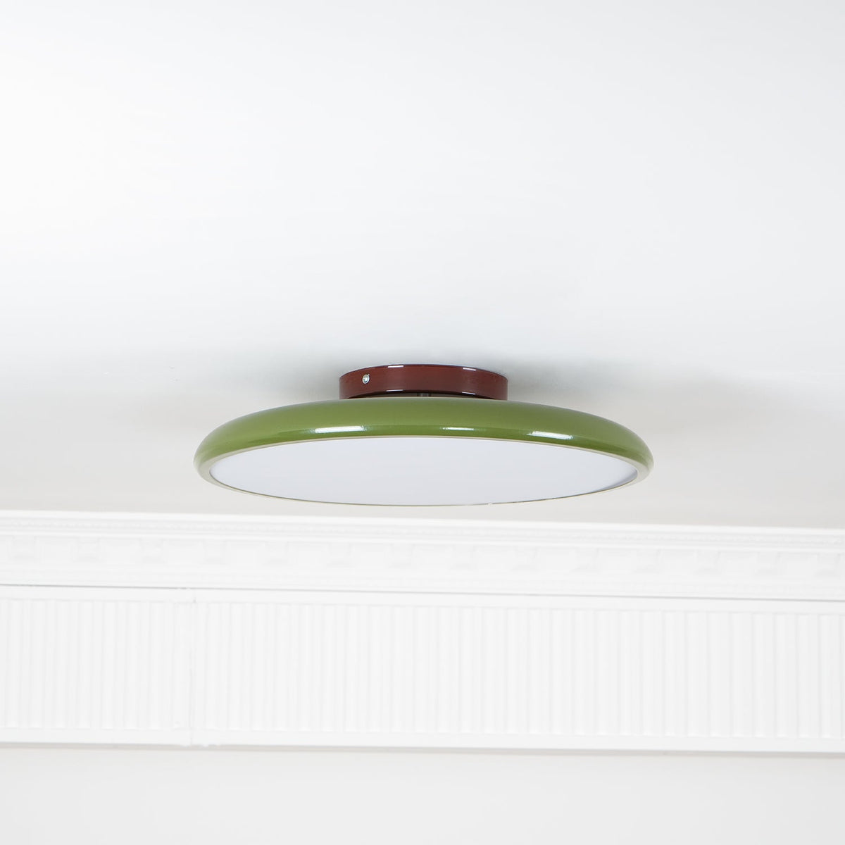 Auroradrift | Modern LED Ceiling Lamp with 270° Swivel Shade | Light for Sloped Ceilings