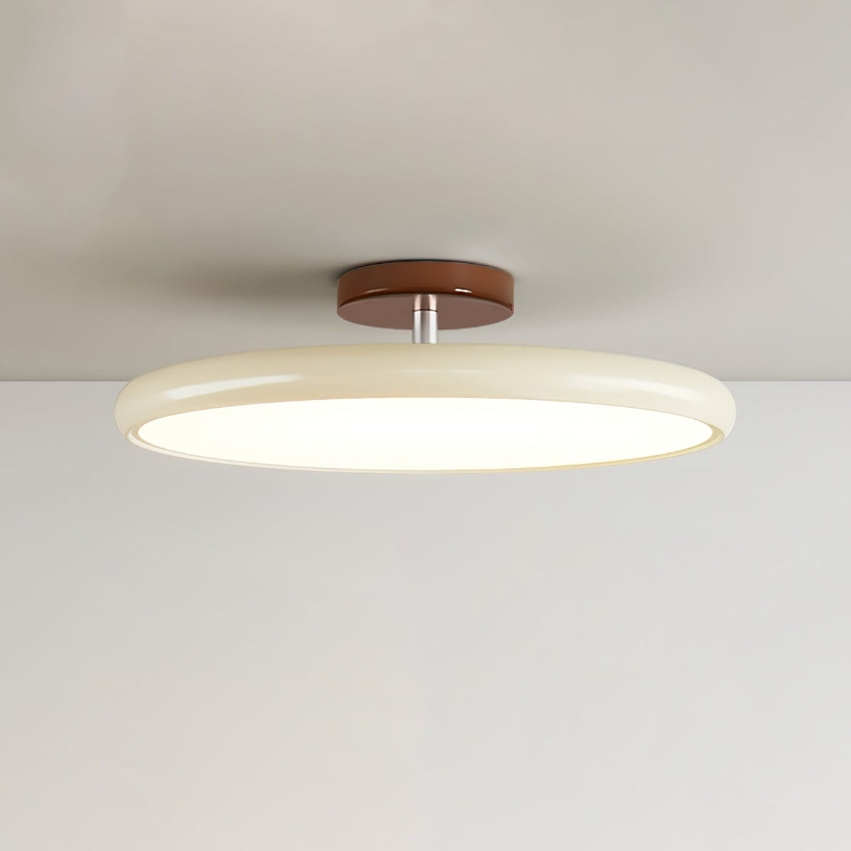 Auroradrift | Modern LED Ceiling Lamp with 270° Swivel Shade | Light for Sloped Ceilings