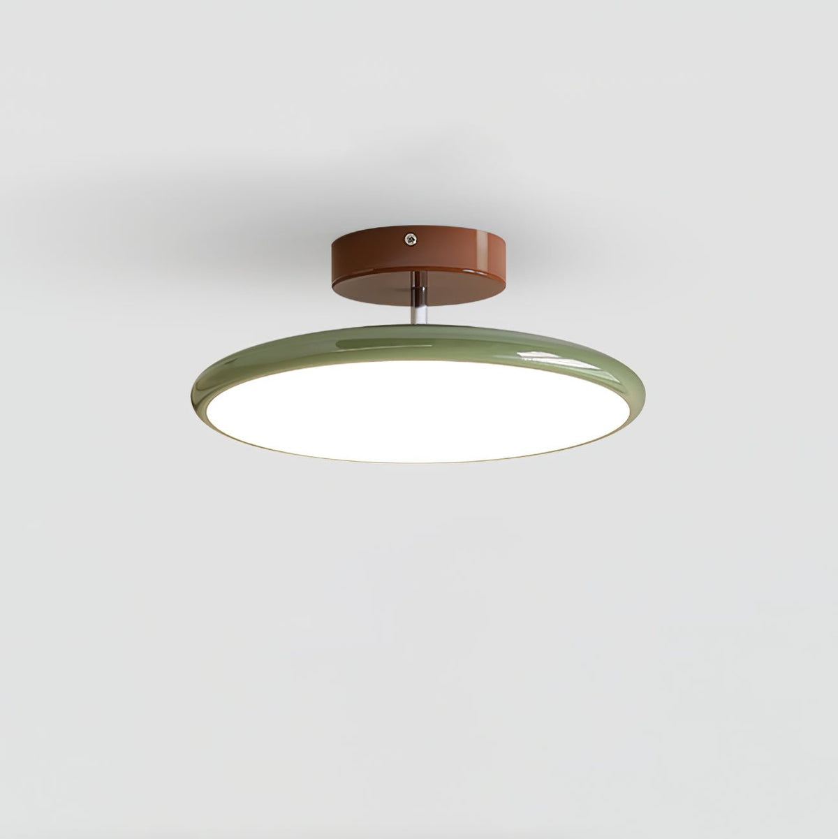 Auroradrift | Modern LED Ceiling Lamp with 270° Swivel Shade | Light for Sloped Ceilings