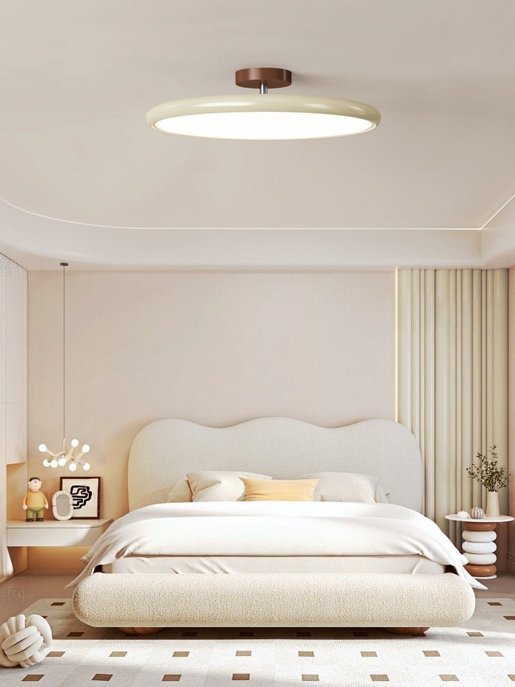 Auroradrift | Modern LED Ceiling Lamp with 270° Swivel Shade | Light for Sloped Ceilings