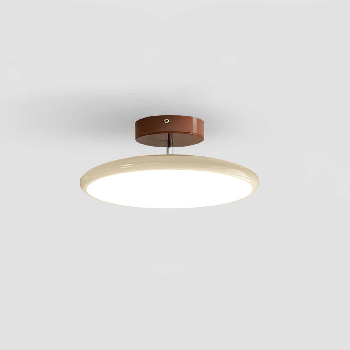 Auroradrift | Modern LED Ceiling Lamp with 270° Swivel Shade | Light for Sloped Ceilings