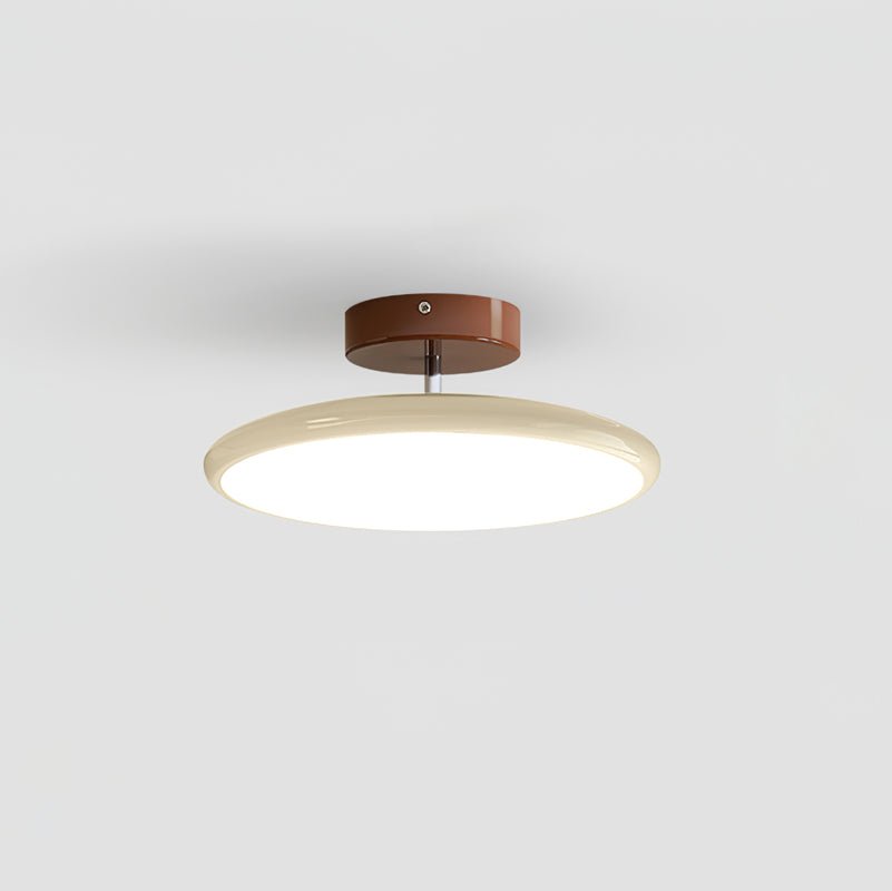 Auroradrift | Modern LED Ceiling Lamp with 270° Swivel Shade | Light for Sloped Ceilings