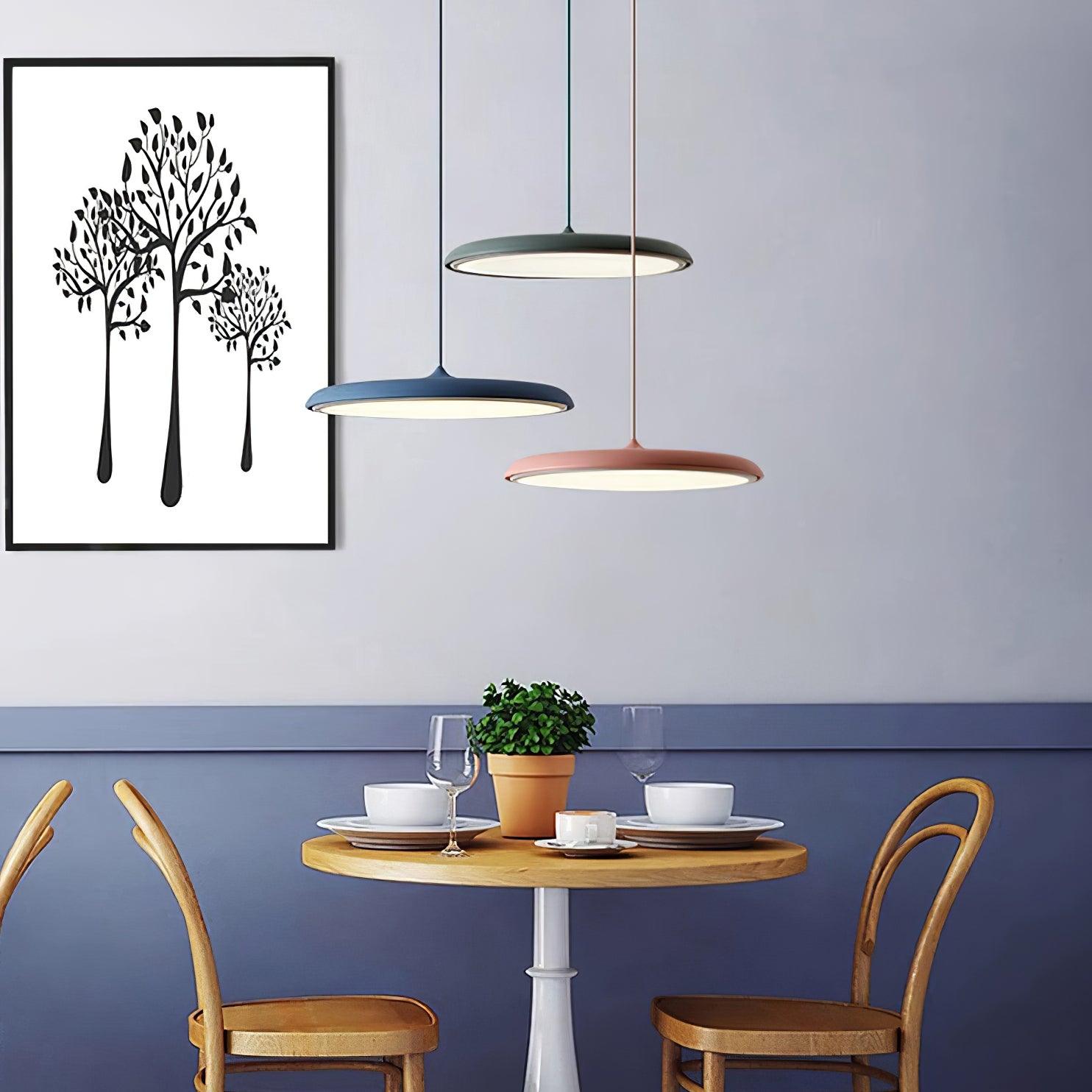 Coastal LED Pendant Light Adjustable Ceiling Hanging Lamp