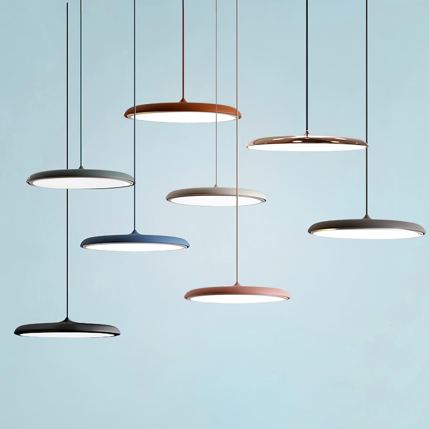 Coastal LED Pendant Light Adjustable Ceiling Hanging Lamp
