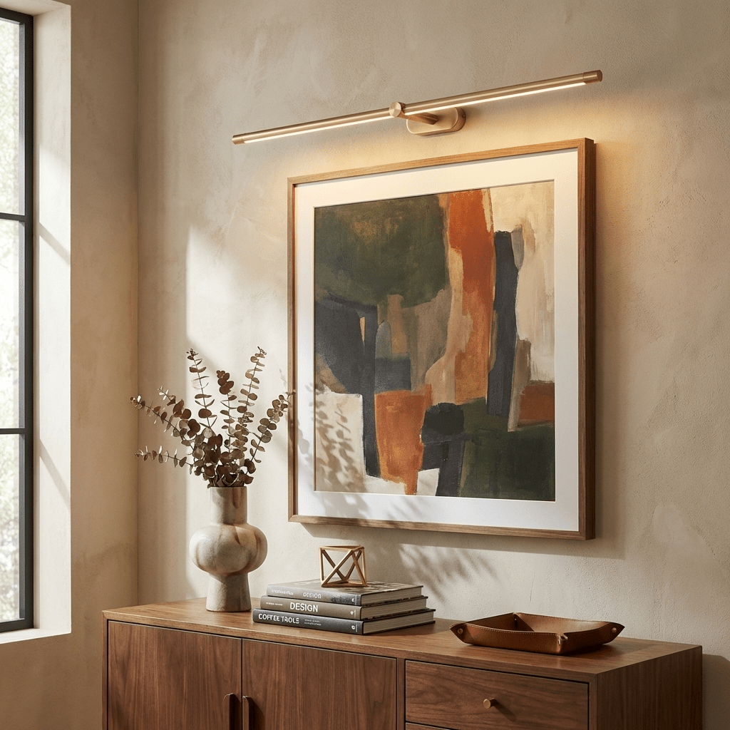 Lumenora | Cordless Linear Wall Lamp with USB Rechargeable Battery and Touch Dimmer