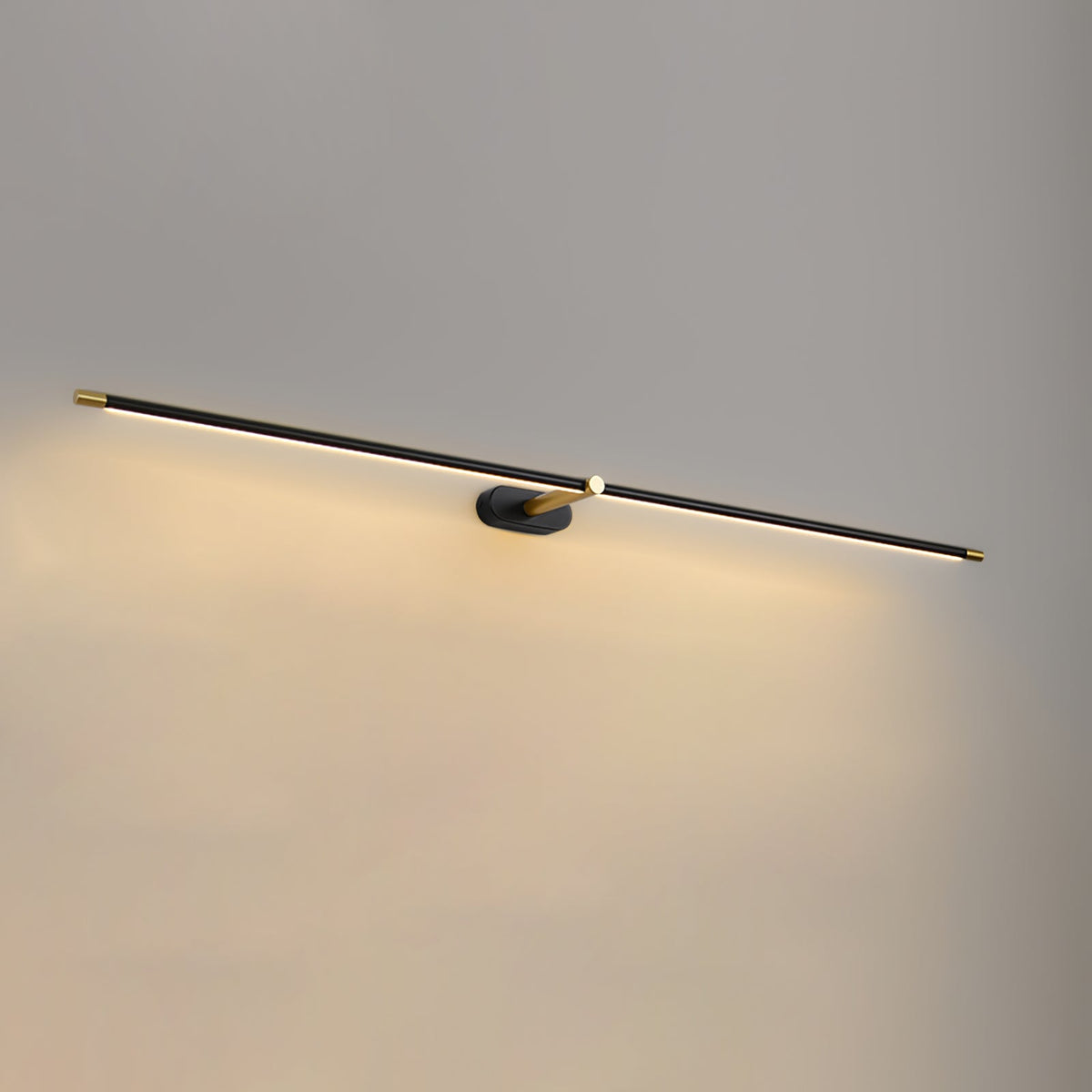 Lumenora | Cordless Linear Wall Lamp with USB Rechargeable Battery and Touch Dimmer