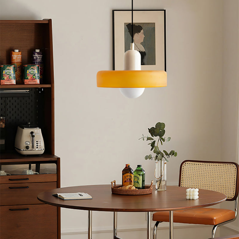 Two Tone Coastal Pendant Light LED Ceiling Hanging Lamp
