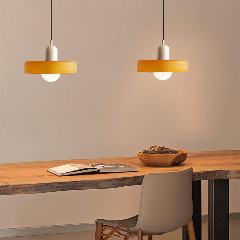 Two Tone Coastal Pendant Light LED Ceiling Hanging Lamp