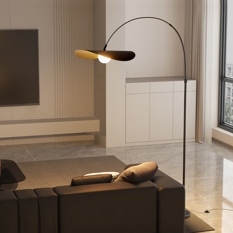 Wabi Sabi Floor Lamp Rustic LED Standing Lamp Natural Style