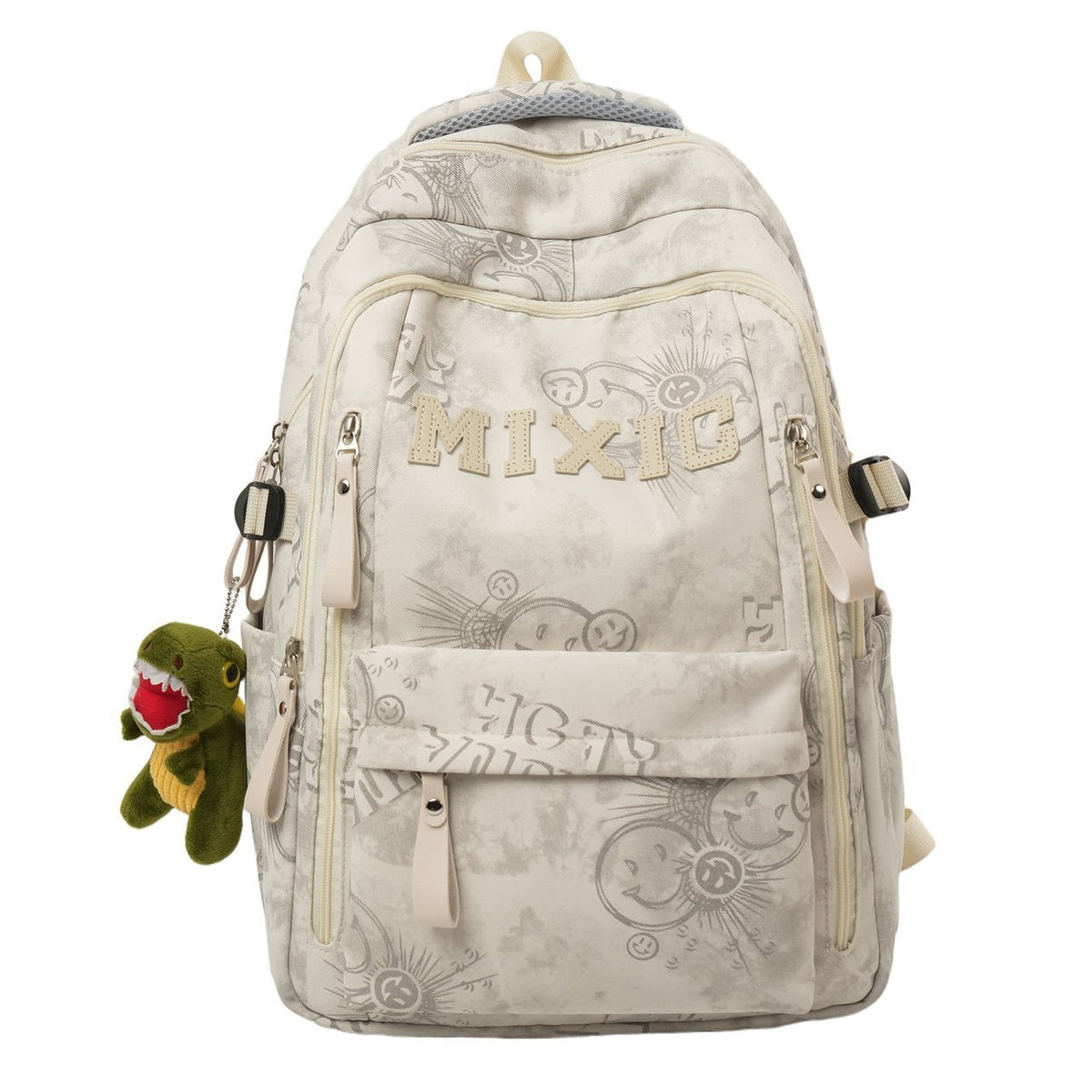 Urbana | Graphic Print School Backpack with Padded Straps | Unisex Daypack for Commuting