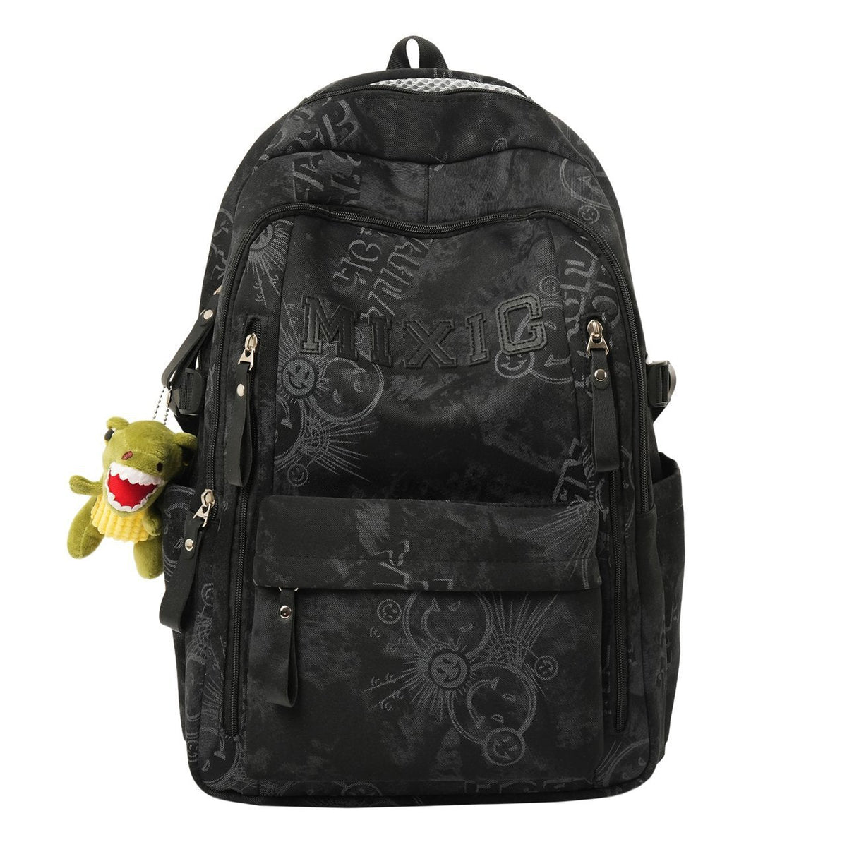 Urbana | Graphic Print School Backpack with Padded Straps | Unisex Daypack for Commuting