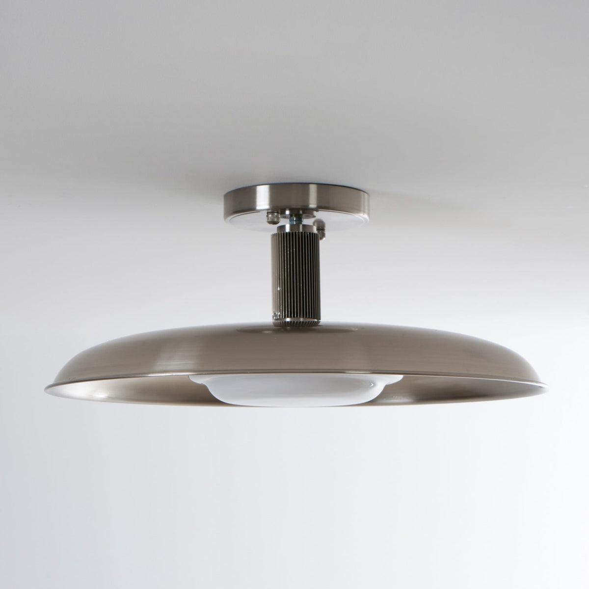 Flat-Panel Iron Ceiling Light with Warm Dimming | Flush Mount for Low Ceilings