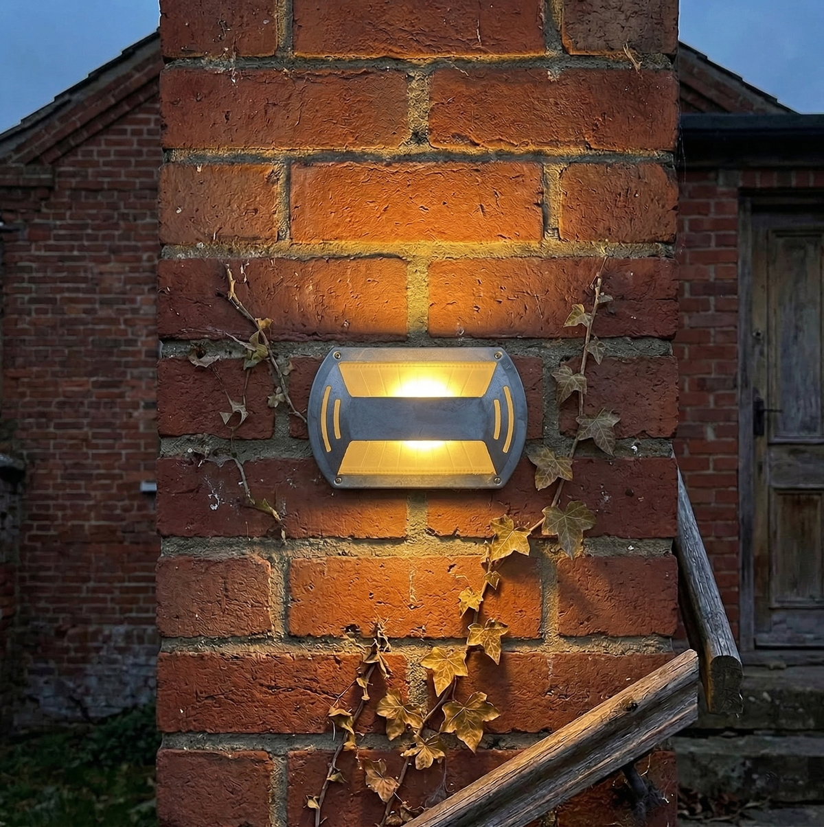 Aluminum Outdoor Bulkhead Wall Sconce with Sealed Glass | Weather-Resistant Light