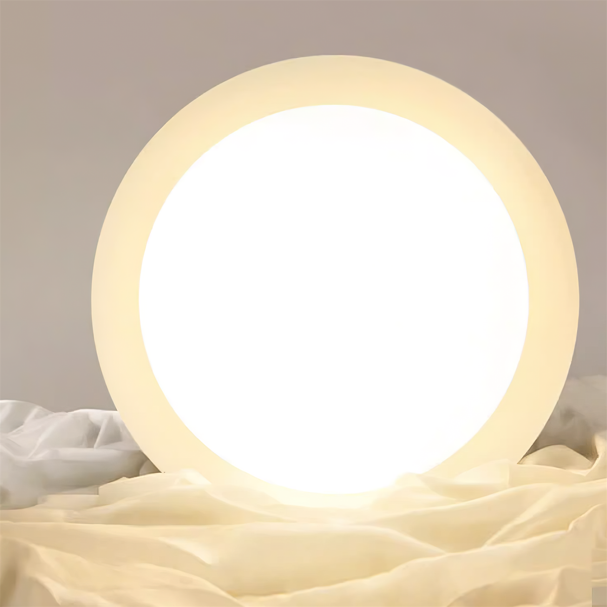 Olivea | Flush Mount LED Ceiling Light with Dome Shade, Dimmable Option for Small Spaces