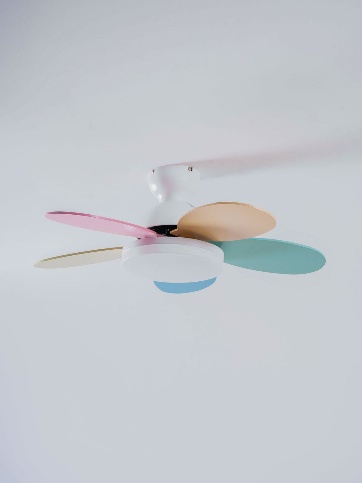 Petalux | Modern Ceiling Fan with LED Light and Remote | Quiet DC Motor for Living Rooms