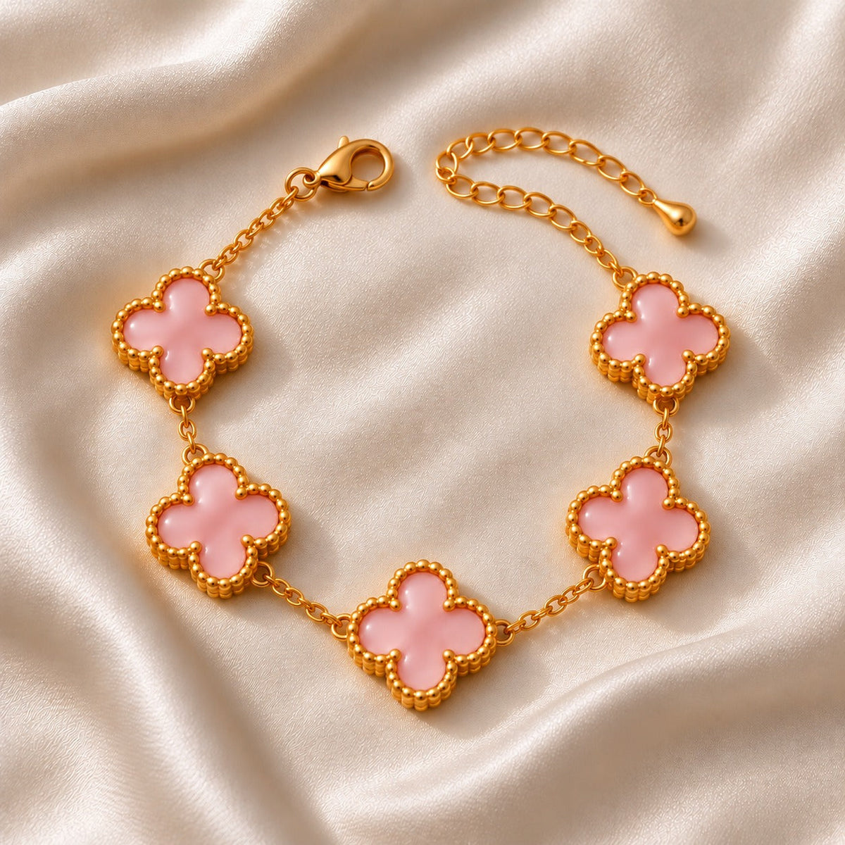 Bloom Line | 18K Gold-Plated Bracelet with Floral Design for Elegant Everyday Styling