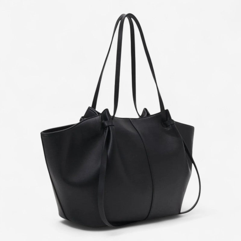 Large Tote Handbag with Zipper Spacious Shoulder Bag for Women