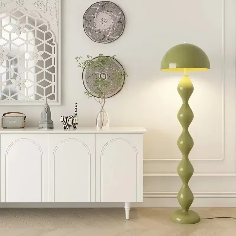 Scandinavian LED Floor Lamp Dimmable Modern Standing Light