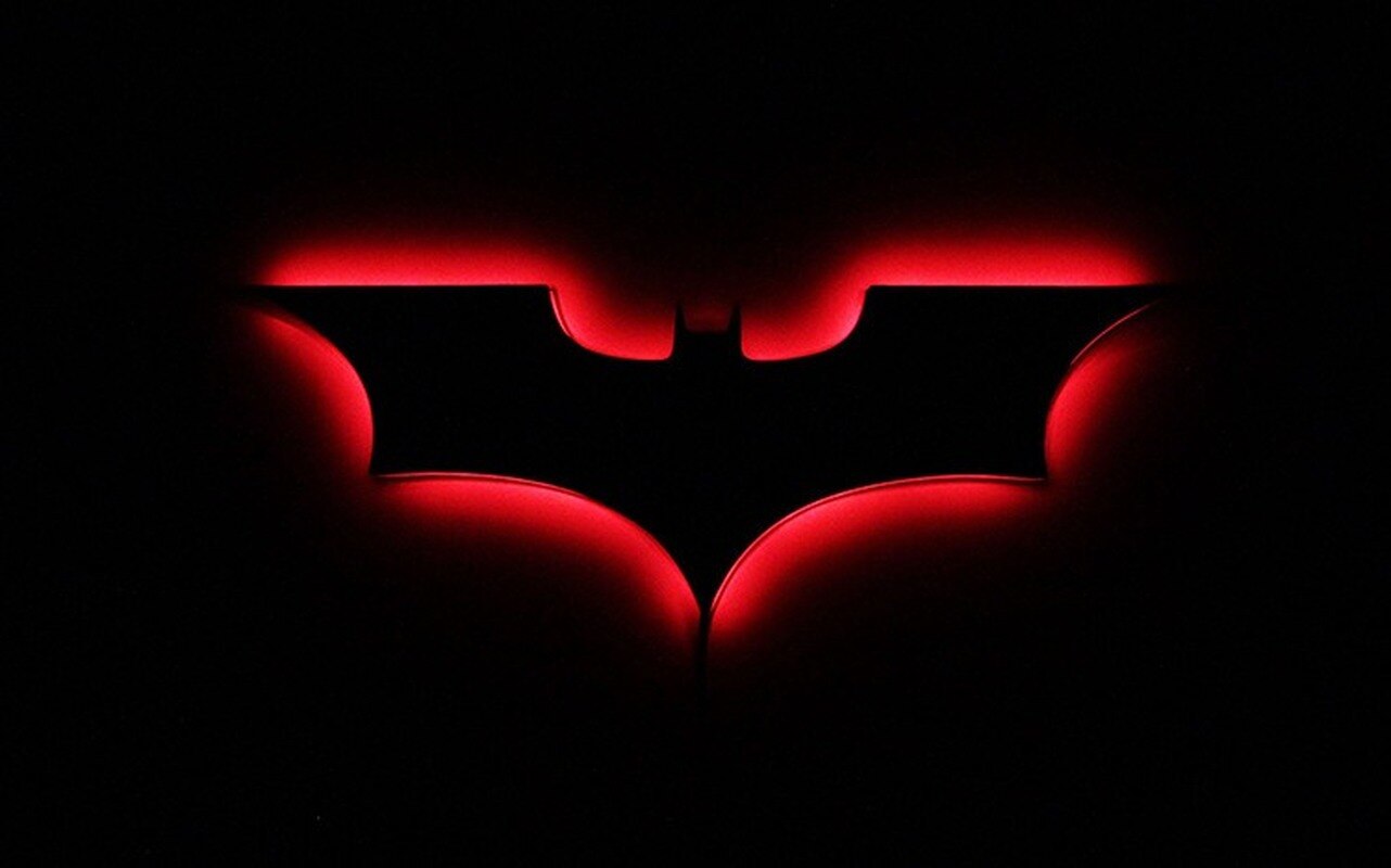 Batman LED Wall Light Dimmable Color Changing Remote Control Lamp