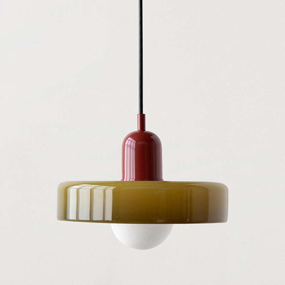 Two Tone Coastal Pendant Light LED Ceiling Hanging Lamp