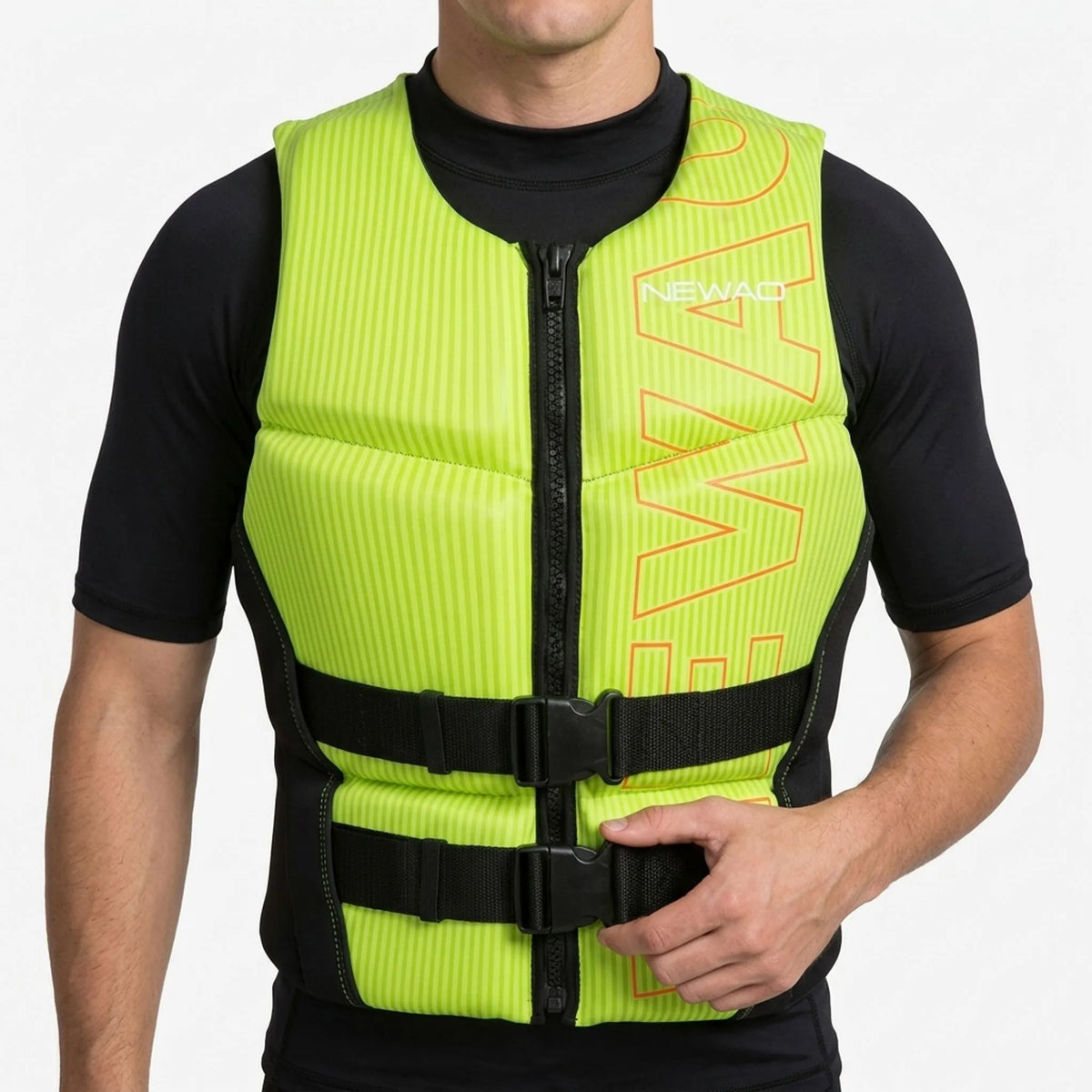 Zip-Front Buoyancy Aid Vest with Segmented Foam | Watersports Flotation Vest