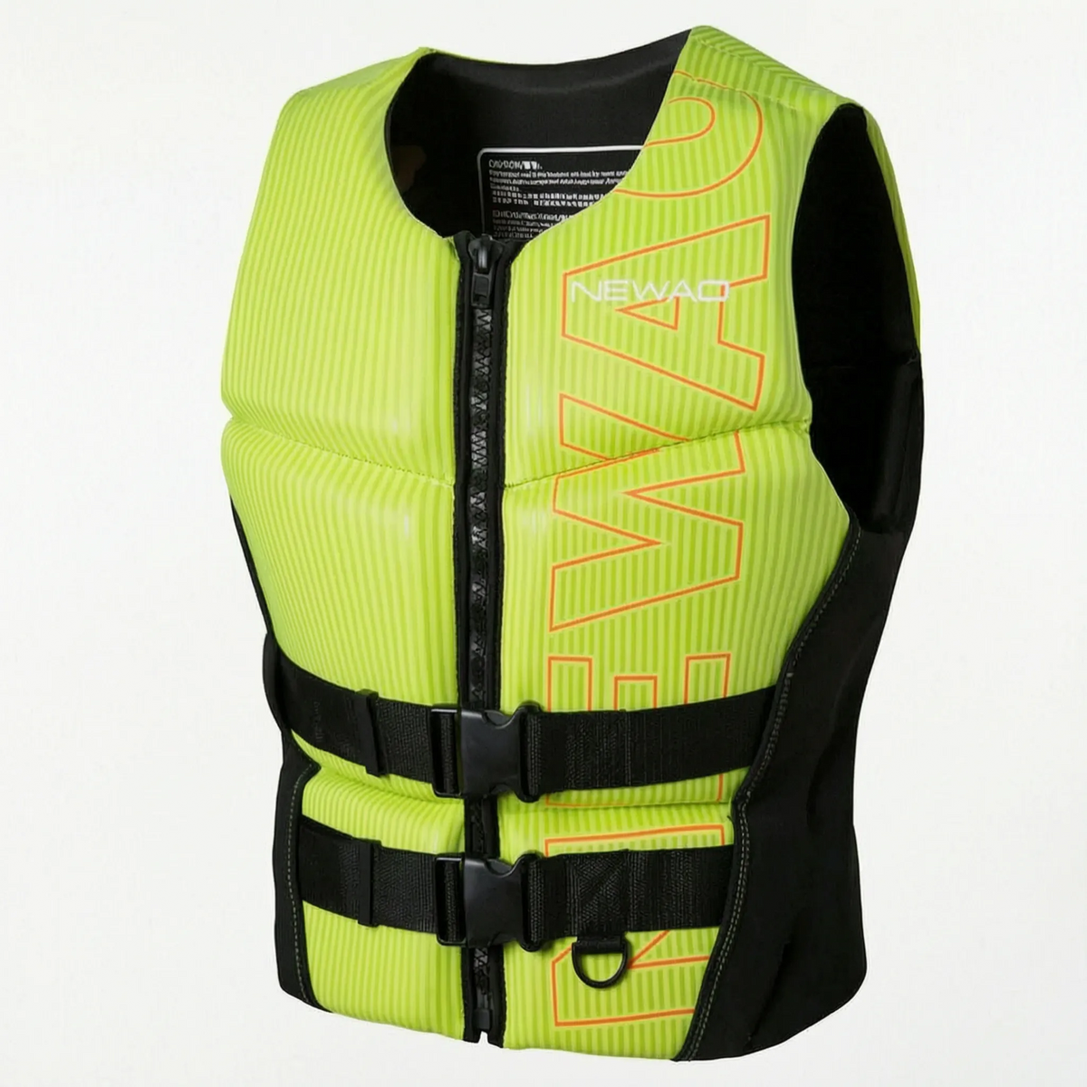 Zip-Front Buoyancy Aid Vest with Segmented Foam | Watersports Flotation Vest