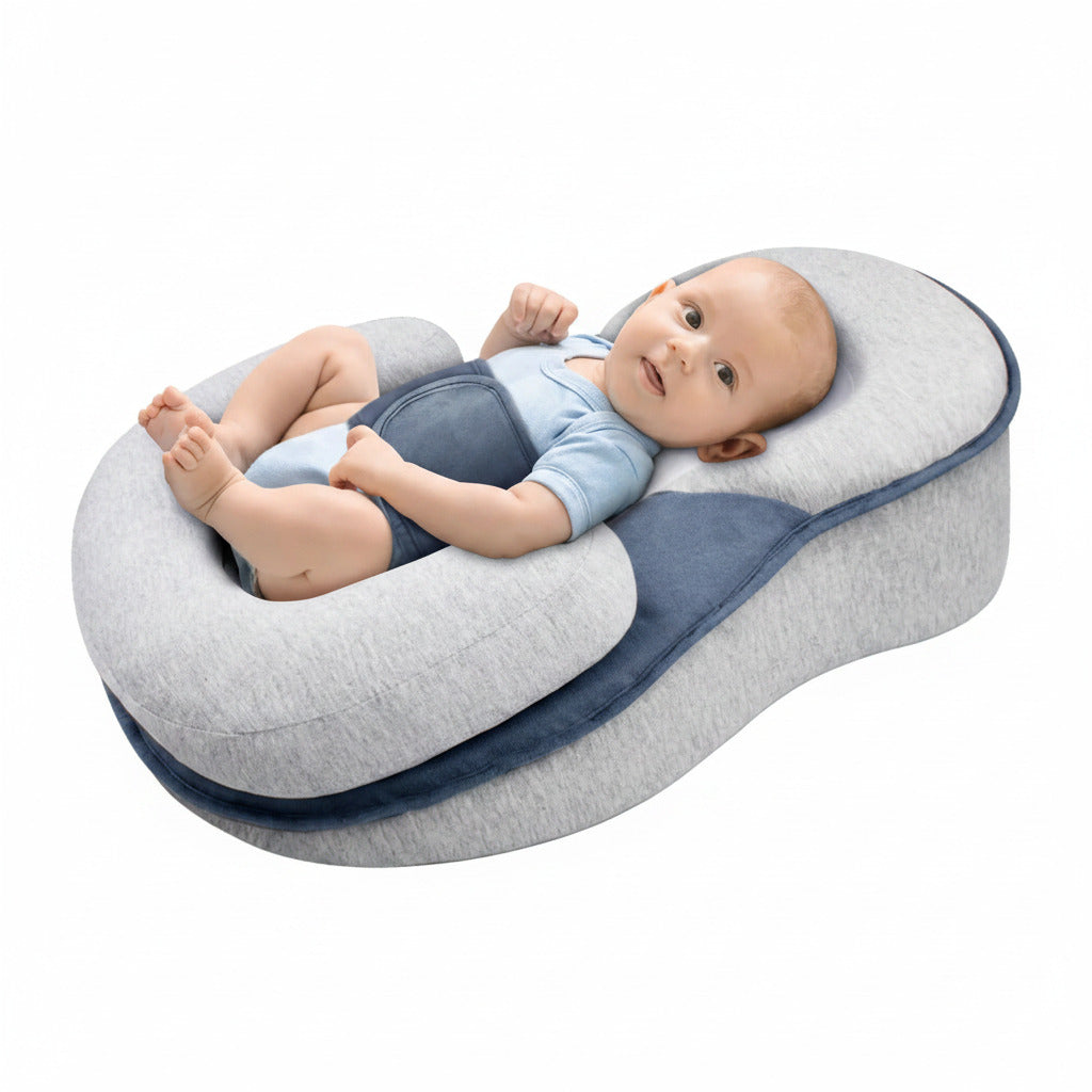 Anti Reflux Baby Lounger Elevated Infant Sleep Positioner Cushion