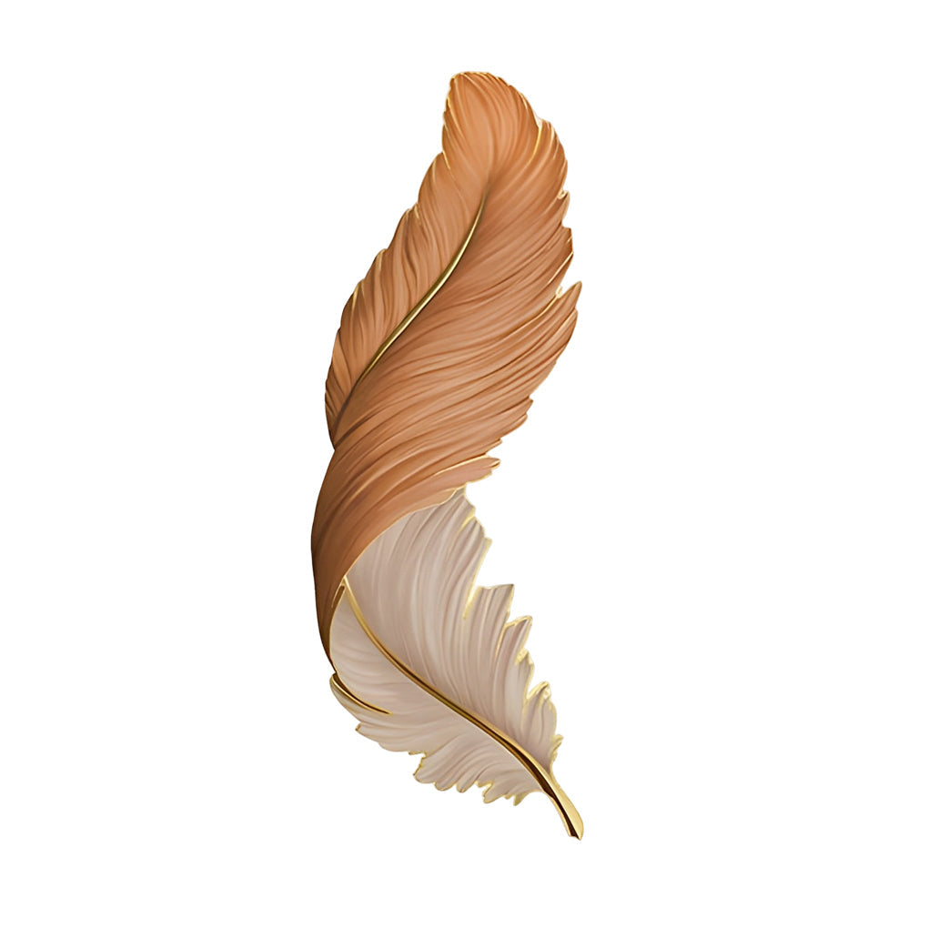 Feather LED Wall Art Lamp USB Remote Control Decorative Wall Light